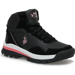 U.S. Polo Assn.  A10117017112010 2W Sagan Hı Wmn 2Pr Siyah/Pembe Kadın Bot