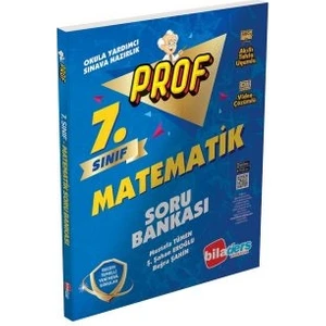 Biladers Yayıncılık 7. Sınıf Matematik Soru Bankası Prof 0922