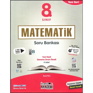 Üçgen Yayıncılık Akademi 8. Sınıf Matematik Yeni Seri Soru Bankası