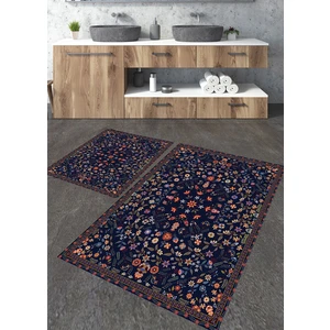 Talia Home Etnik 2 Desenli 2'li Büyük Boy Banyo Paspas Seti