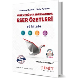 Limit Yayınları Türk Edebiyatı ve Eser Özetleri El Kitabı
