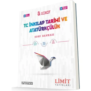 Limit Yayınları 8. Sınıf Kronometre T.C. İnkılap Tarihi ve Atatürkçülük Soru Bankası
