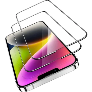 M.TK Moveteck Apple iPhone 14 Uyumlu Ekran Koruyucu Cam Zırh Tam Kaplar Rio Glass Kaplama