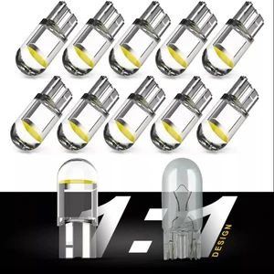 Oto Park Ledi T10 LED Yeni Nesil 12V Ampül Plaka Tavan LED Beyaz Orjinal Boyutlarda 10 Adet