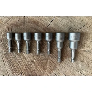 Baytec Manyetik Lokma Seti Bits Uç Somun Sıkma Uç Seti 7 Pcs