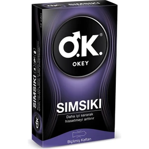 Okey prezervatif Sımsıkı 10'lu