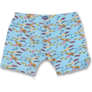 5506 Erkek Çocuk Desenli 6 Lı Boxer