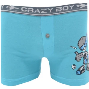 Tutku 0253 Elastan Baskılı Erkek Çocuk Boxer