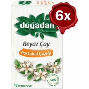 Beyaz Çay Portakal Çiçeği x 6