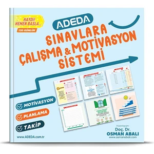 Adeda Yayıncılık Sınavlara Çalışma ve Motivasyon Sistemi - Osman Abalı