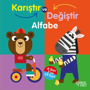 Karıştır Değiştir - Alfabe (Hareketli Kitap)