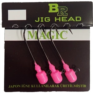 Bera Magic Glowlu Karides Gözlü Jig Head 3 gr