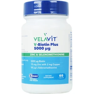 V-Biotin Plus 5000MCG Takviye Edici Gıda 60 Tablet