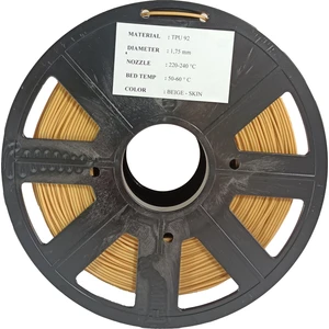Flex Tpu Esnek Filament 92A Krem Skin