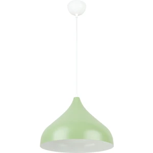 Reyes Özel Tasarım Modern Spor Dekoratif Cafe-Mutfak Yeşil Içi Beyaz Sarkıt Tekli Avize