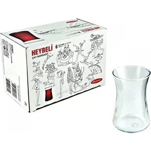 42361 Heybeli Çay Bardağı 6li
