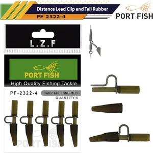 2322-4 Distance Lead Clip And Tail Rubber 5 Adet