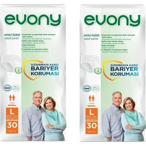 Evony Külot Bez Large 60 Adet