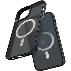Iphone 13 Pro Max Uyumlu Siyah Mat Magsafe Kılıf PC-2679
