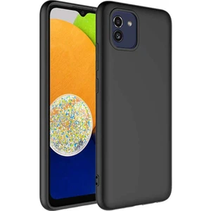 Galaxy A03 Kılıf Lansman Tasarım Iç Yüzeyi Kadife Silikon