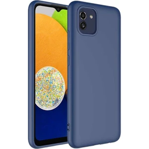 Galaxy A03 Kılıf Lansman Tasarım Iç Yüzeyi Kadife Silikon
