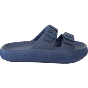 E282 Lacivert Erkek Tokalı Plaj Terlik