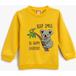 Baskılı Sweatshirt Pamuklu