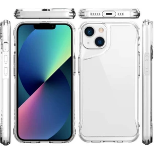 Apple iPhone 14 Tam Kalıp Kılıf Kamera Kısmı Çıkıntılı Pürüzsüz Yüzey Darbe Emici