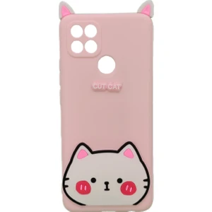 Oppo A15 Uyumlu Cartoon Case Seri Arka Koruma