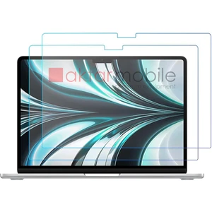 MacBook Air M2 13.6" 2022 A2681 Uyumlu Ekran Koruyucu - 2 Adet - Ultra Ince & Kırılmaz & Tam Uyum