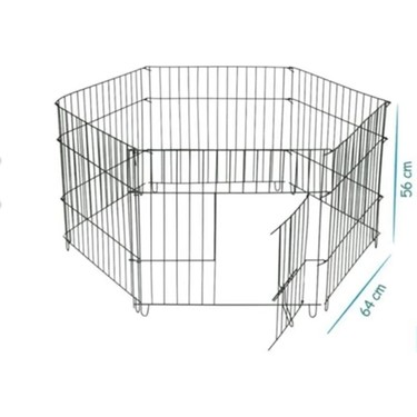 Orbo Bilgin Kedi Ve Köpekler Için Panel Çit 64x56 cm 6 Parça Fiyatı