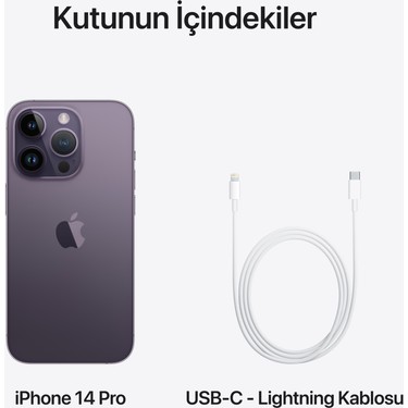 iPhone 14 Pro 128 GB Mor Fiyatı, Taksit Seçenekleri ile Satın Al