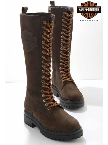 Dark brown outlet bootie