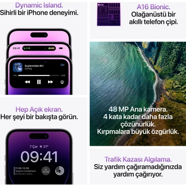 iPhone 14 Pro Max 128 GB Altın Fiyatı - Taksit Seçenekleri