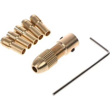 Titi 5339 Motor Mili Uyumlu Pensli Mini Mandren Set 7