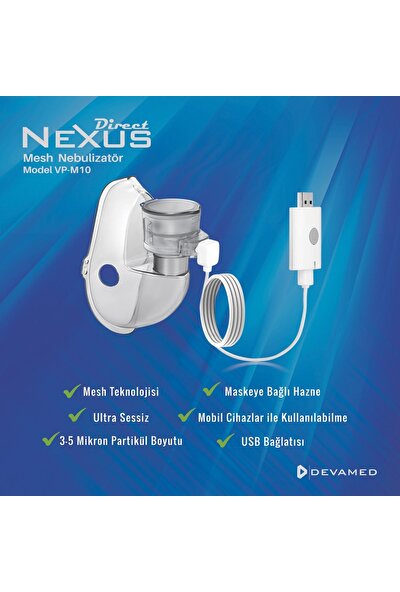 Direct Nexus VP-M10 Portable Mesh Nebul Cihazı