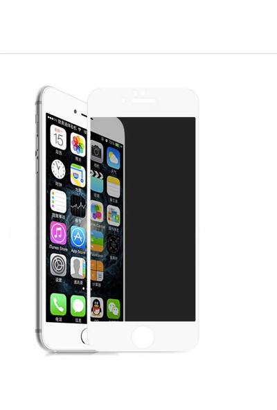 Apple iPhone 7 Uyumlu Tam Kaplayan Hayalet Seramik Ekran Koruyucu Kırılmaz Cam