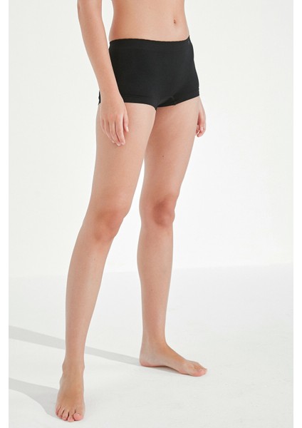 Siyah Nu Basic Boxer Külot