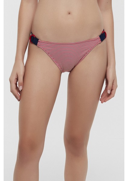 Kırmızı Seaside Side Bikini Altı