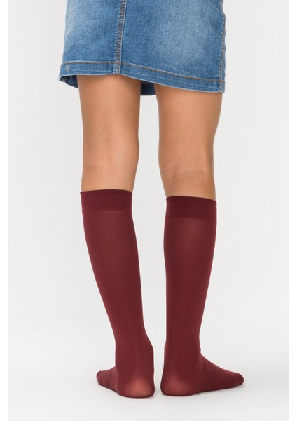 Bordo Kız Çocuk Micro 40 Pantolon Çorabı fiyatları