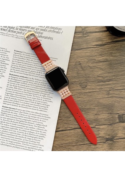 Apple Watch 4 5 6 7 8 Ultra 45MM 44MM 42MM Inci Taşlı Kordon fiyatları