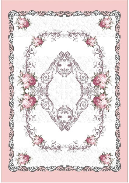 Dijital Baskılı Kaymaz Taban Yıkanabilir Çerçeveli Salon Halısı Mutfak Halısı Yolluk Vh-Hk-87 fiyatları