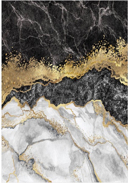 Dijital Baskılı Kaymaz Taban Yıkanabilir Mermer Desen Salon Halısı Mutfak Halısı Yolluk VH-HS-316 fiyatları