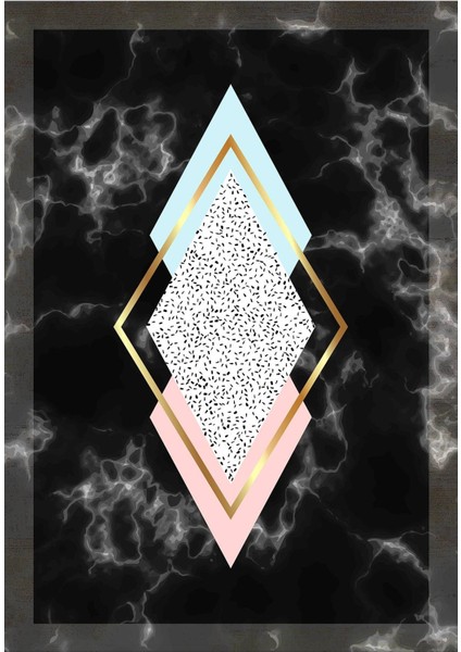 Dijital Baskılı Kaymaz Taban Yıkanabilir Mermer Desen Salon Halısı Mutfak Halısı Yolluk VH-HS-288 fiyatları