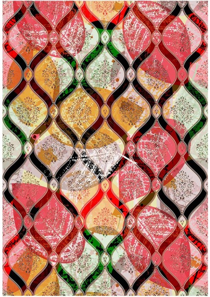 Dijital Baskılı Kaymaz Taban Yıkanabilir Modern Salon Halısı Mutfak Halısı Yolluk VH-HY-1320 fiyatları