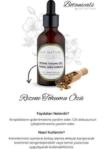 Rezene Tohumu Özü 50 ml