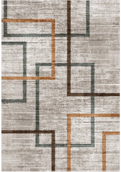 Dijital Baskılı Kaymaz Taban Yıkanabilir Modern Salon Halısı Mutfak Halısı Yolluk VH-HT-676