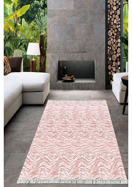 Dijital Baskılı Kaymaz Taban Yıkanabilir Sade Desen Salon Halısı Mutfak Halısı Yolluk VH-HT-730