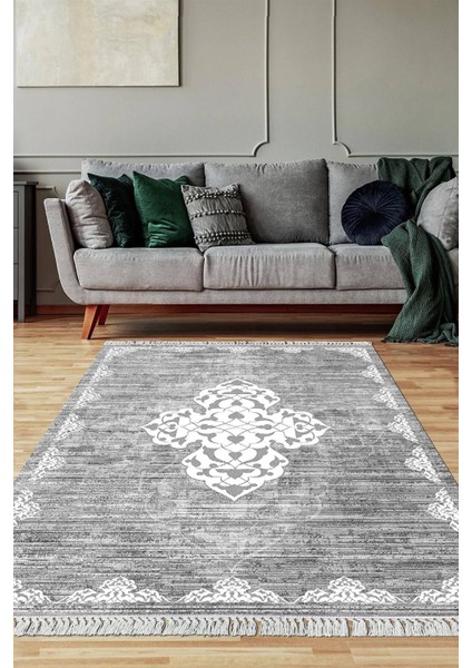 Dijital Baskılı Kaymaz Taban Yıkanabilir Salon Halısı Mutfak Halısı Yolluk VH-SD-1088
