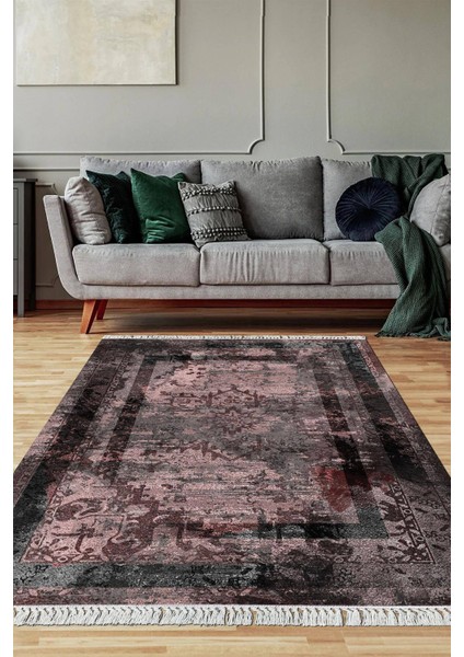 Dijital Baskılı Kaymaz Taban Yıkanabilir Salon Halısı Mutfak Halısı Yolluk VH-SD-281